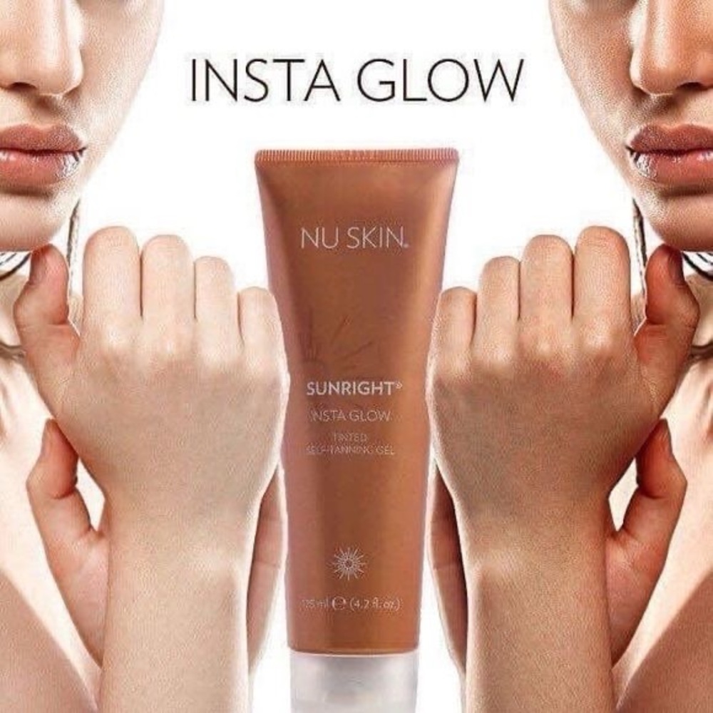 Nuskin Sunright InstaGlow Tinted Self Tanning Gel. NEW - Picture 3 of 3